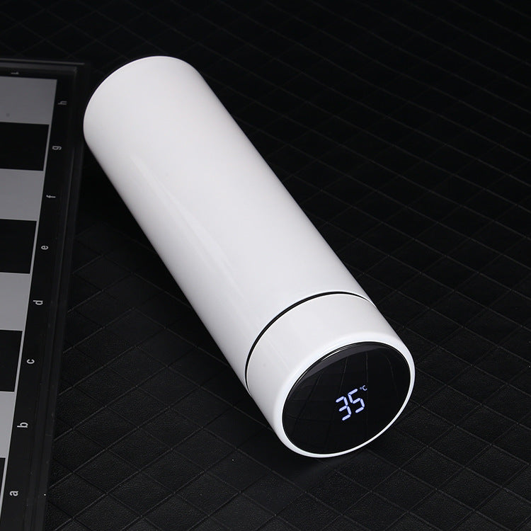 500 ml smart stainless steel water bottle with temperature display