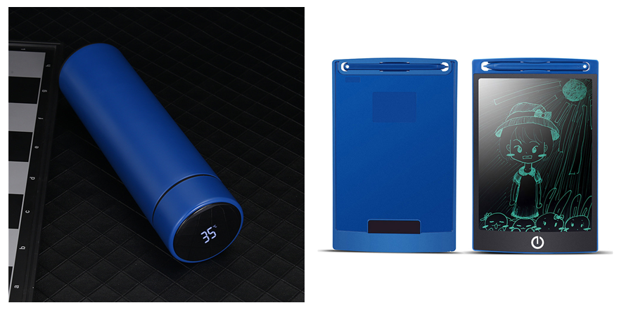 500 ml smart stainless steel water bottle with temperature display