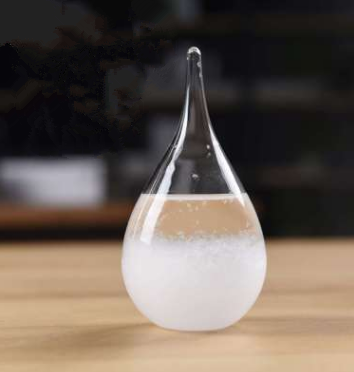European-style Storm Glass Weather Forecaster