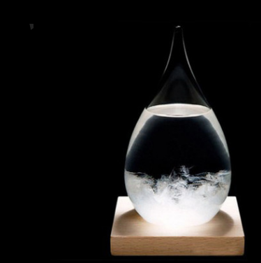European-style Storm Glass Weather Forecaster