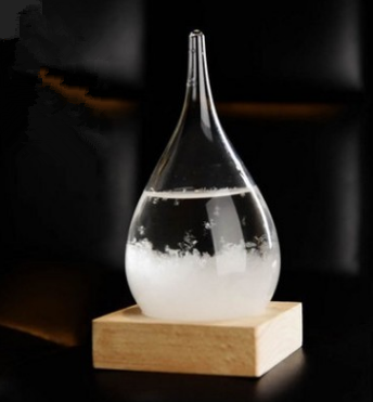 European-style Storm Glass Weather Forecaster