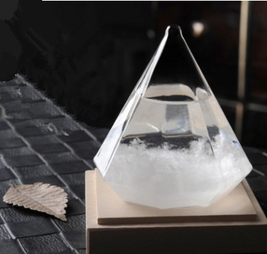 European-style Storm Glass Weather Forecaster