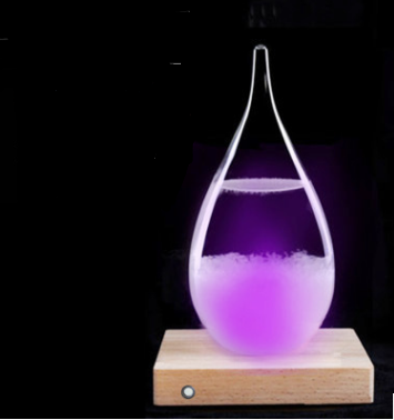 European-style Storm Glass Weather Forecaster