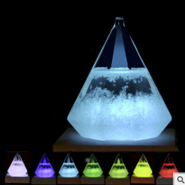 European-style Storm Glass Weather Forecaster