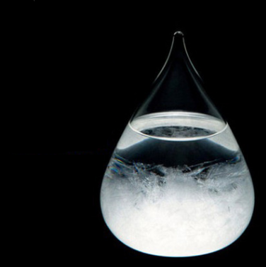 European-style Storm Glass Weather Forecaster